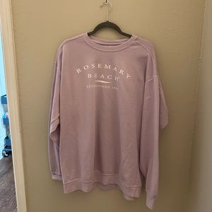Rosemary Beach Lavender Crew Neck
